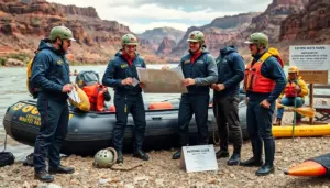 extreme white water rafting